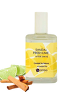 After Shave 50 ml Flasche mit Etikett_Sandal Fresh Lime