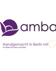 amba Logo mit Text_Handgemacht in Berlin mit Herz_PurNatur für Haut und Sinne