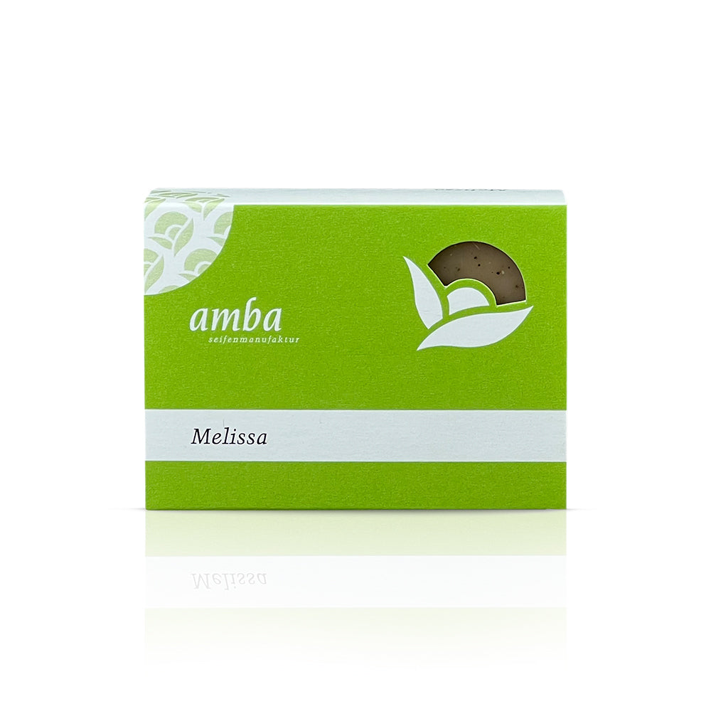 amba Melissa Seife in Schachtel von vorne