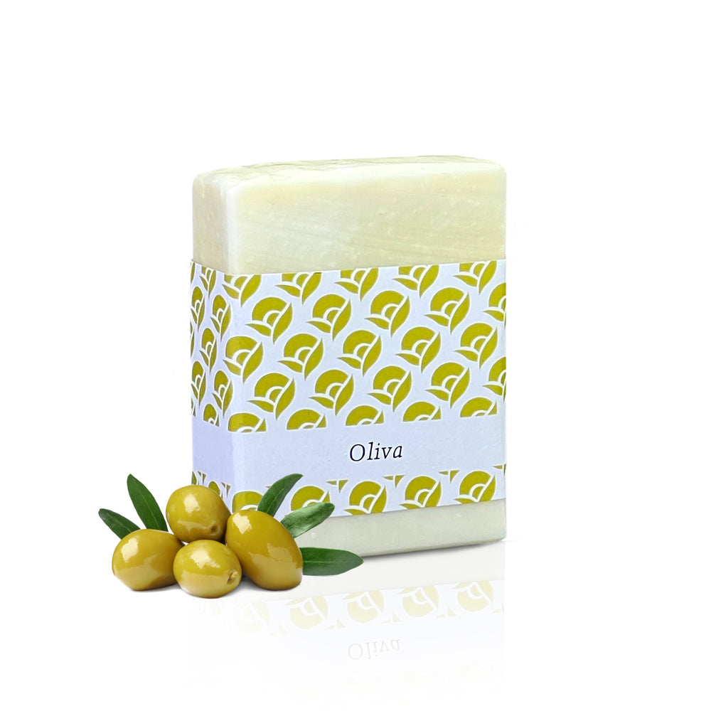 amba Oliva Seife mit Banderole und Oliven