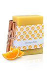 amba Orange-Zimt Seife mit Orange und Zimstange