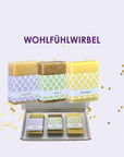Wohlfühl Wirbel (3er Seifenset)
