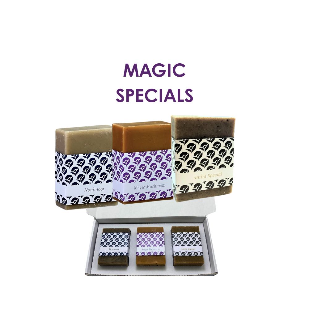 Magic Specials 3 Seifenstücke mit und ohne Verpackung