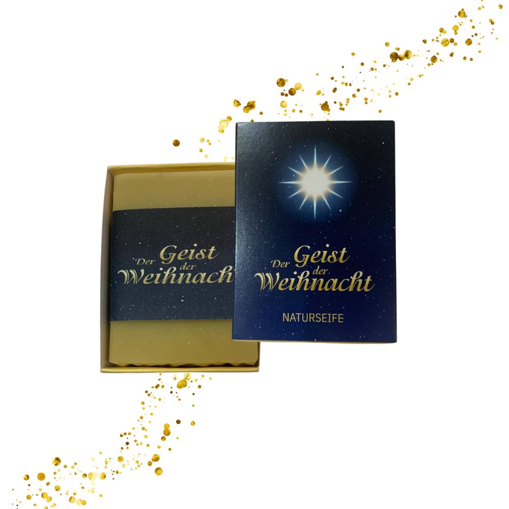 Seifenstück Geist der Weihnacht in Schachtel 
