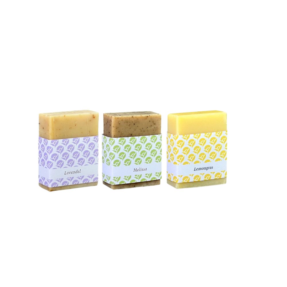 Wohlfühlwirbel 3er Seifenset ohne Schachtel