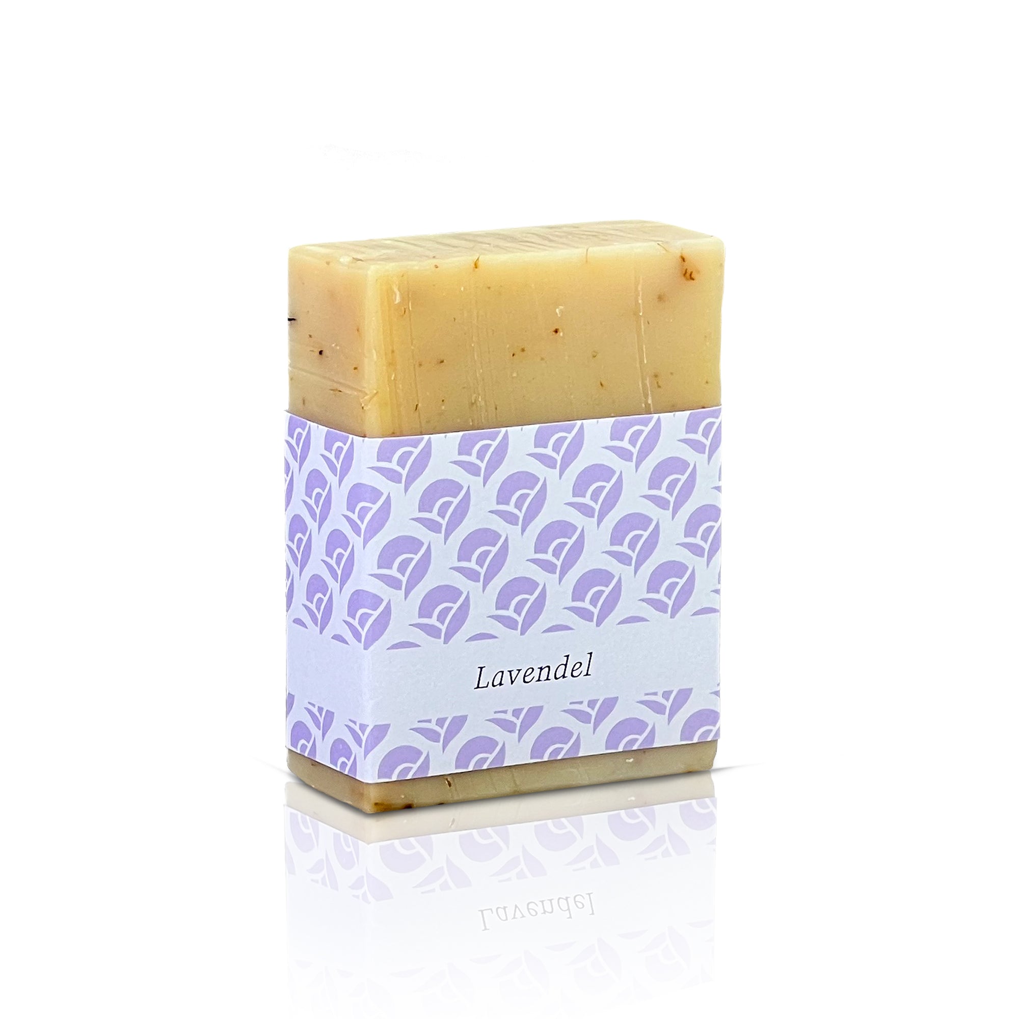 Lavendelseife mit Banderole 