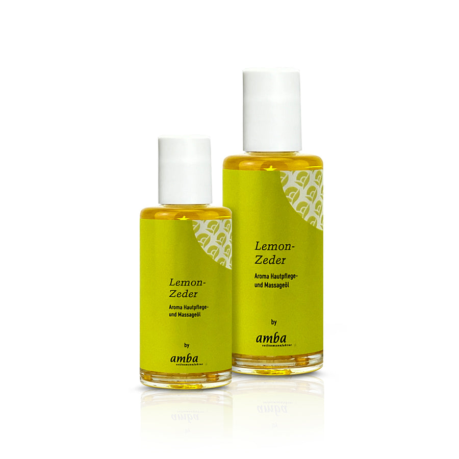 Lemon-Zeder Hautpflege- und Massageöl